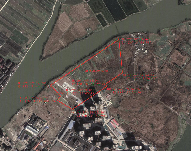 本項(xiàng)目調(diào)查地塊范圍邊界圖