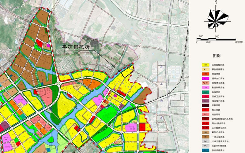 調(diào)查地塊土地利用規(guī)劃圖